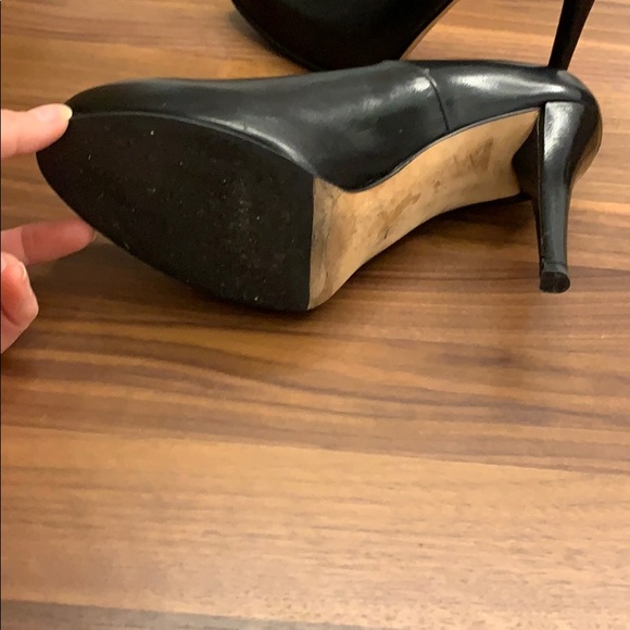 Stuart Weitzman Platform Pumps Almond Toe Retro - Picture 2 of 5